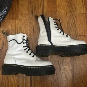 JADON BOOT SMOOTH LEATHER PLATFORMS